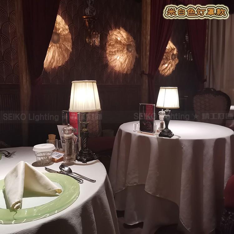 高档酒吧欧式桌灯充复古触调光台灯餐摸吧会所电温咖啡厅浪漫馨小