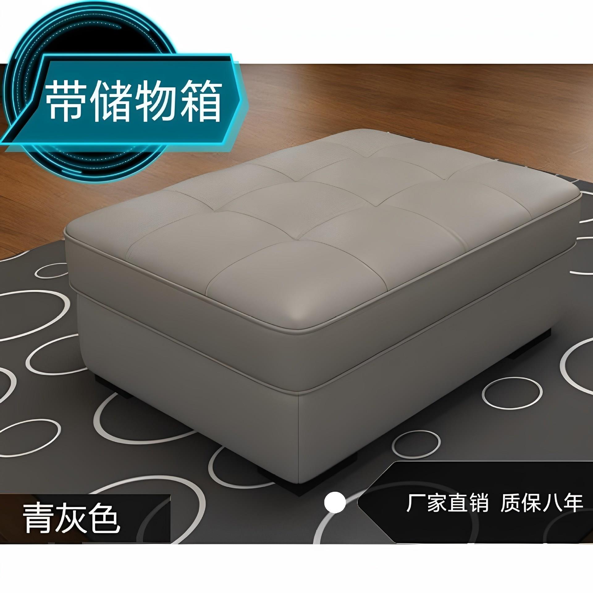 带储物沙发脚踏凳客厅搁脚凳储物凳衣帽间凳方塌脚蹬沙发脚凳