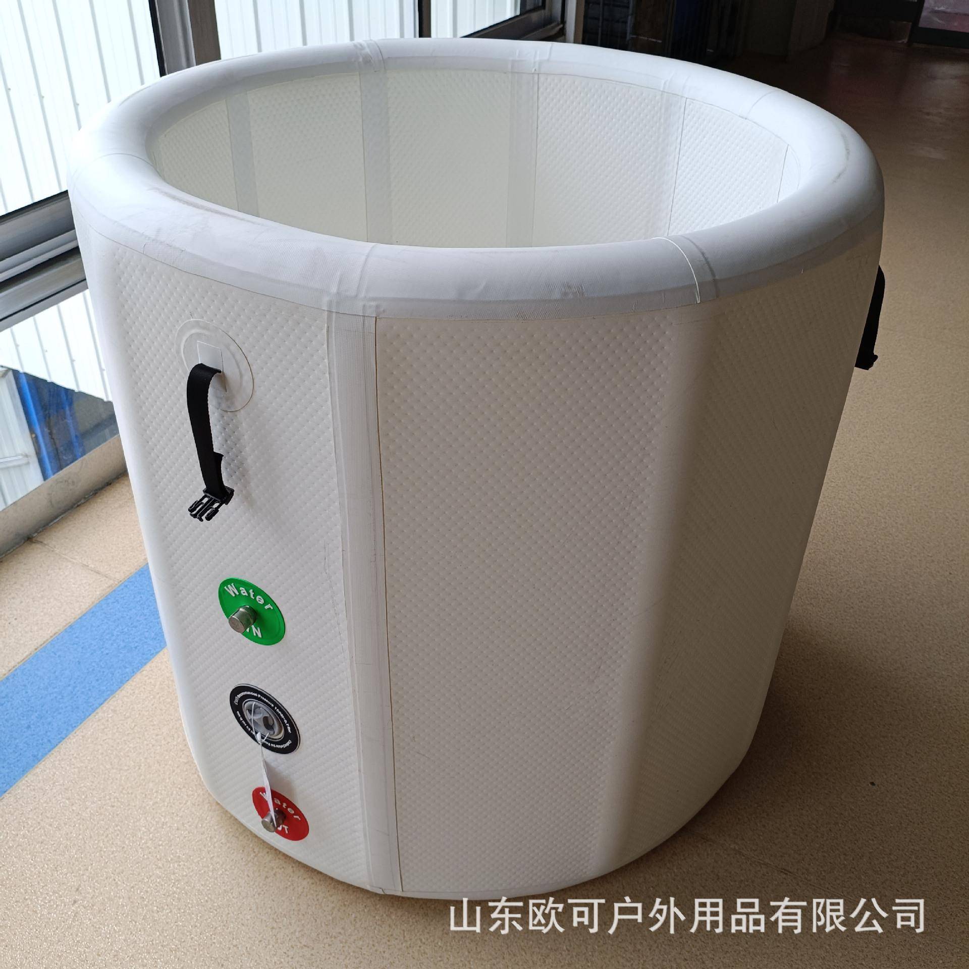 冰浴桶充气冷水浴缸运动员健身冷疗冰icebath泡澡桶折叠可折叠