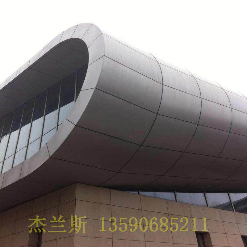 大堂门面纹木铝窗花制作厂家商场包JLS05073柱子厂铝板家包柱子