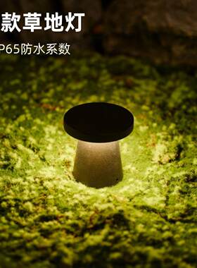 地脚灯矮款草地埋灯低压草坪灯简约现代庭院露台景观灯庭院装饰地