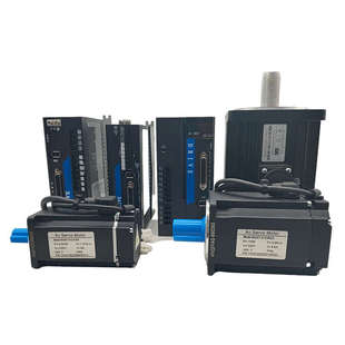 2.6kw Ethercat总线通讯伺服电机套装 1.5kw 400W 抱闸绝对值 750W