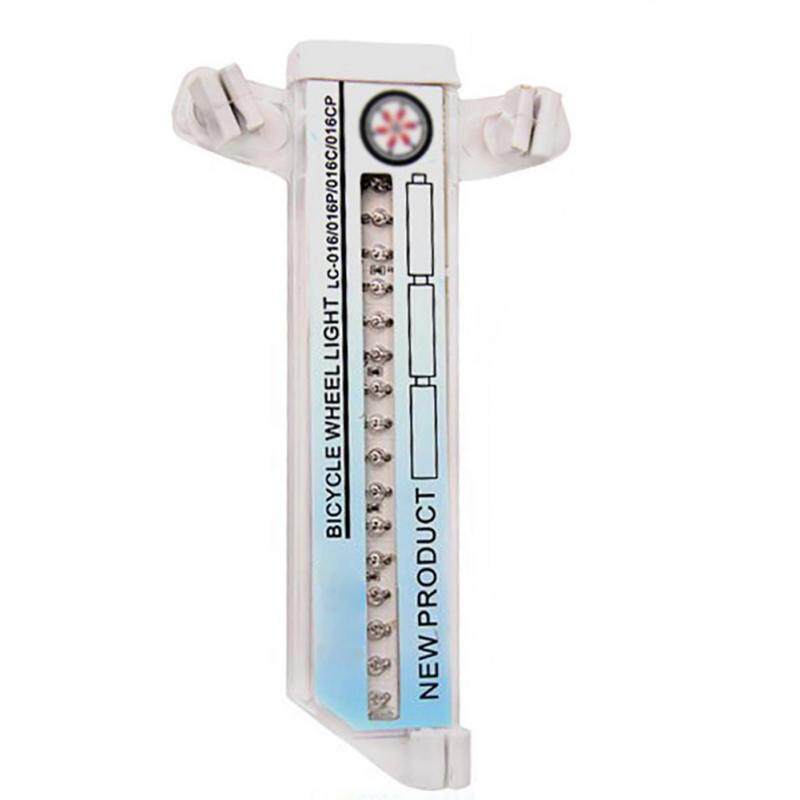 直销新款自行车辐条灯风火轮炫彩骑士骑行装备硅胶山地32LED山地