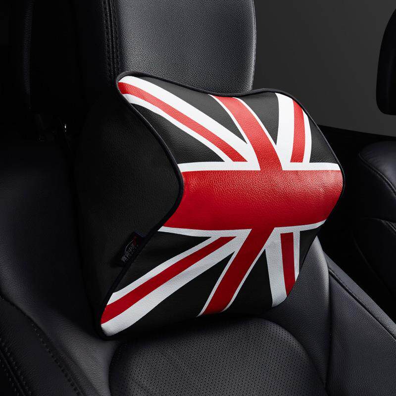 可爱护颈枕内饰用品汽车颈枕 车用太空记忆棉靠枕车载四季头枕