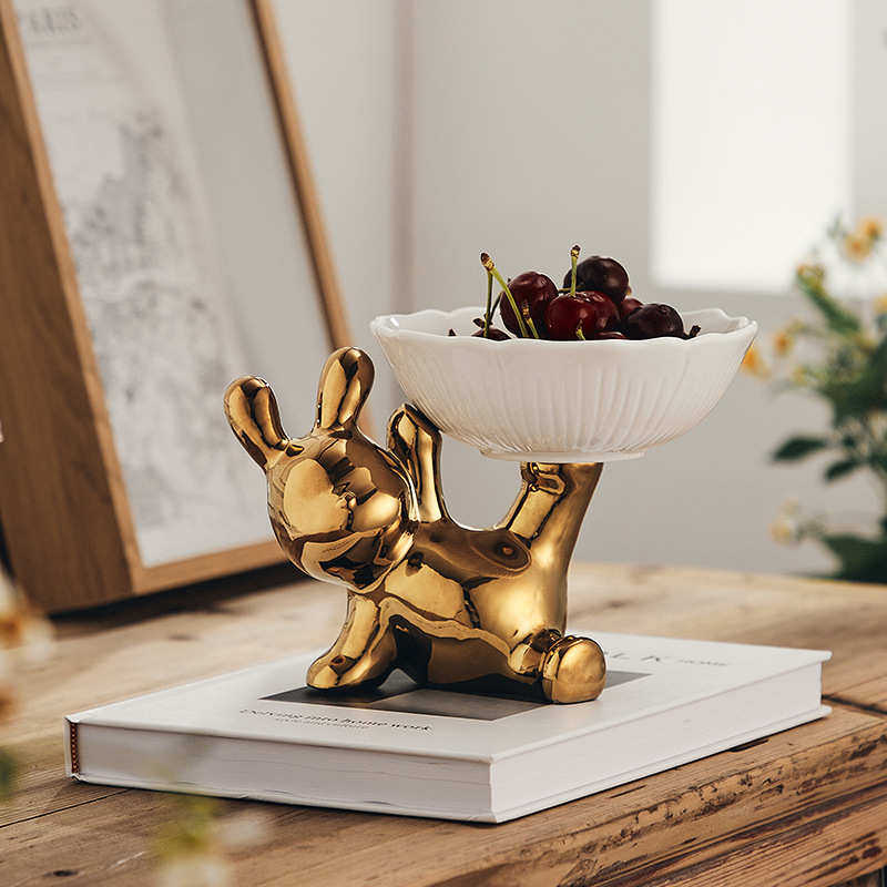 创意入门玄关放钥匙收纳托盘轻奢网红客厅陶瓷水果点心零食试吃碟,餐饮具,果盆/果盘/果篮,淘宝优惠券,粉丝福利购,淘宝优惠卷