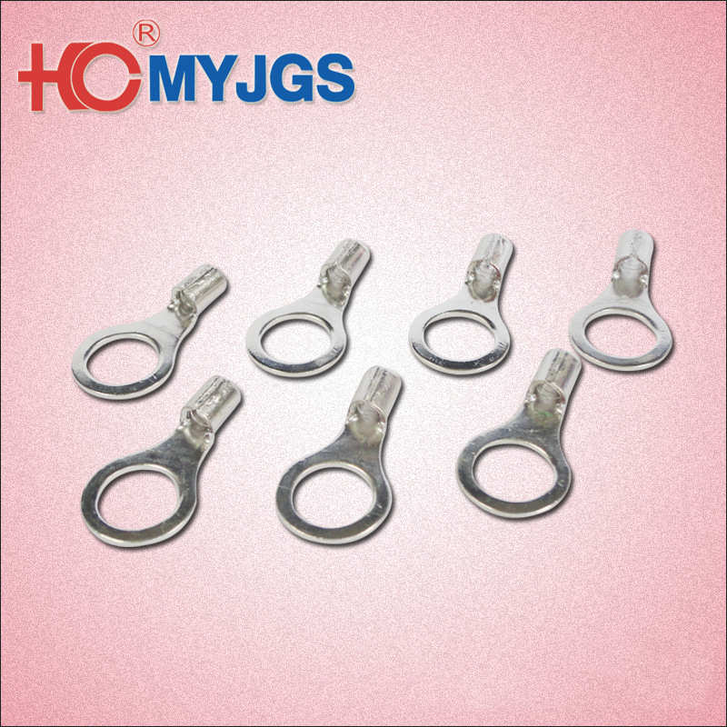 批发厂家端头预端子接线圆形供应rnb2裸冷接12-压焊端头绝缘