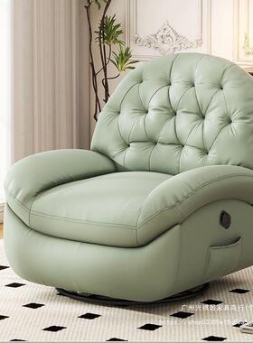 高端多功太用空头等懒人休能闲舒10013053服家单人舱电动躺椅旋转