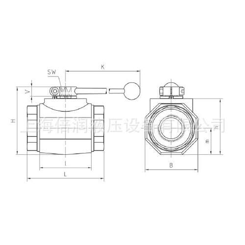 供应美尔基安2/2通高压球阀（锻造阀体）MKHP-DN50-G2-112A