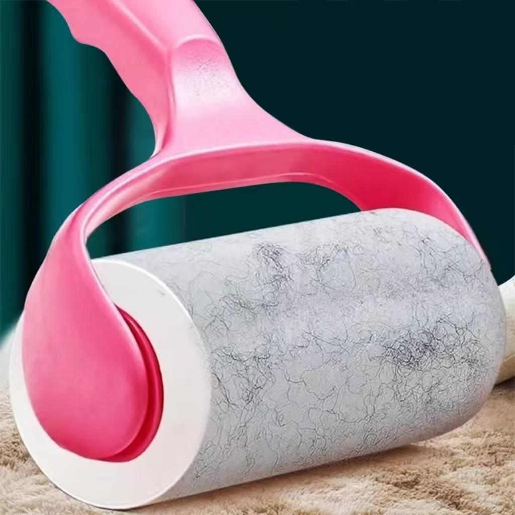 粘毛器衣服刷衣物除纸卷毛毛可手撕式家用毛毡宠物狗毛粘毛器滚筒