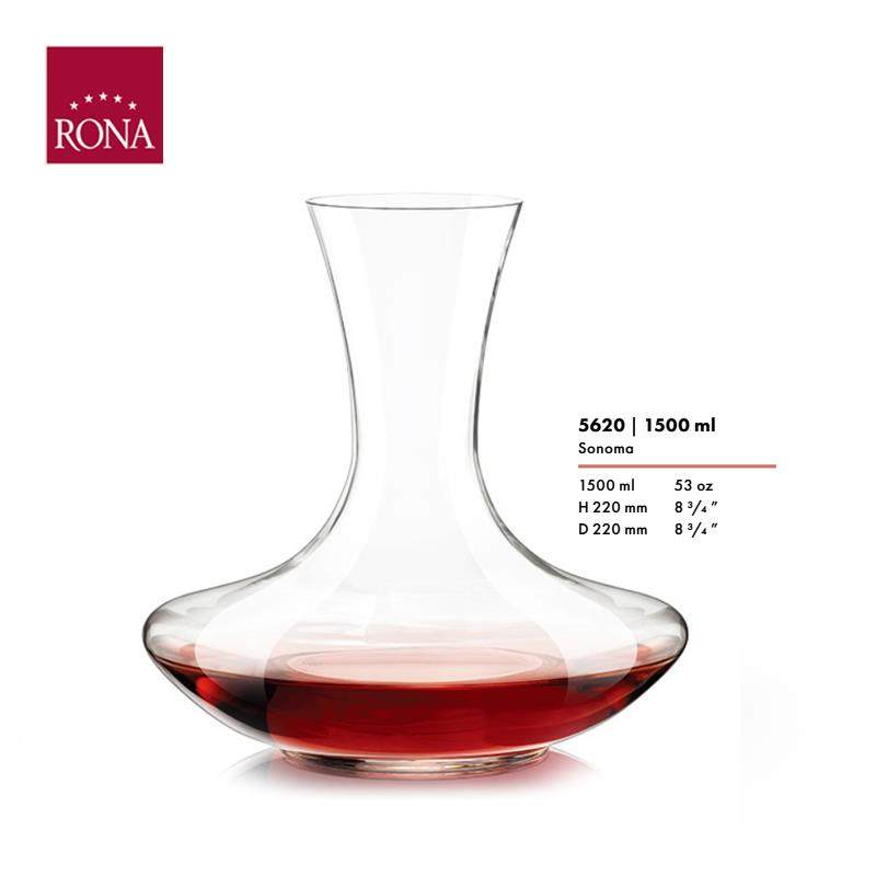 高档RONA洛娜进口醒酒器水璃红酒家用葡玻萄酒晶快速酒分器倒酒器