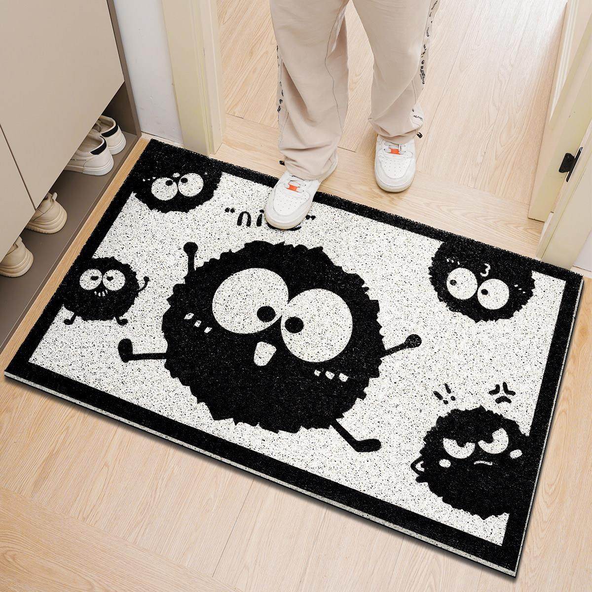 丝圈地垫进门入户门垫耐脏脚垫门外进户门口玄关地毯防滑垫子家用,居家布艺,入户地垫,淘宝优惠券,粉丝福利购,淘宝优惠卷