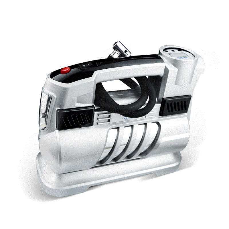 专用TRUEFI真辉（汽配）TRUEFI真辉车载双缸充气泵汽车打气泵新