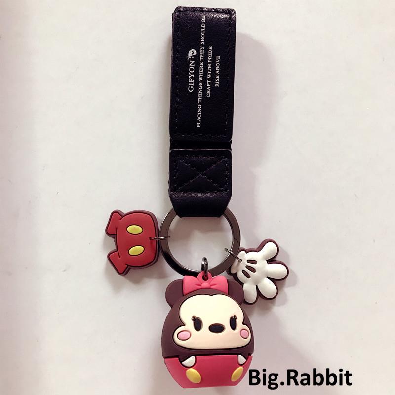 高档香士港迪尼米米妮情侣钥匙圈 i奇ns可爱卡通宝马件网红汽车挂