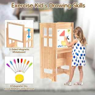 r蒙氏学习塔幼儿儿童凳子凳洗手梯洗漱凳幼儿台阶lan440ingtoewer