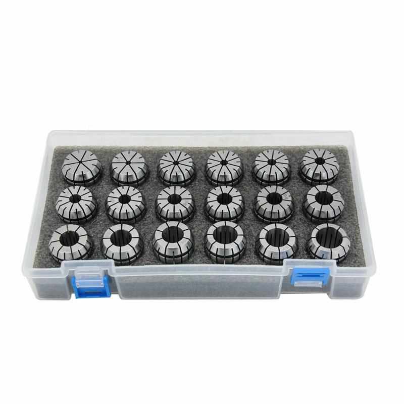 ER32夹头ER32-18PCS弹簧夹头DIN6499B铣床65Mn钢高精度 用于CNC