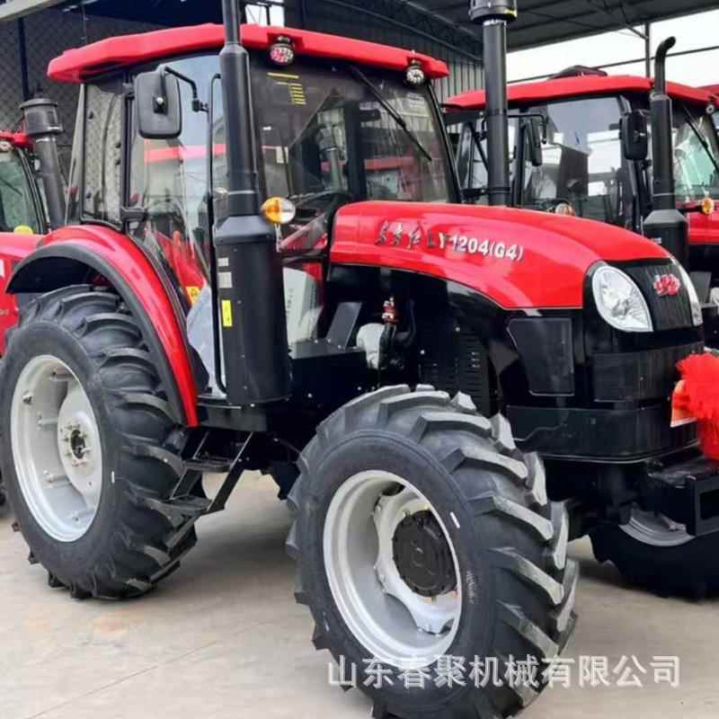 潍155柴柴油机雷驱沃欧豹M470-2H(4G)农用四拖拉机70马力犁地旋耕