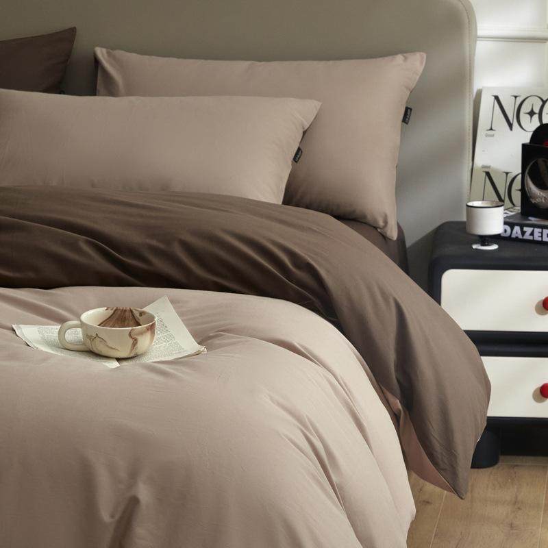 秋季纯棉被套单件a类纯色磨毛被罩三件套学生宿舍单人全棉被套,床上用品,学生床品套件,淘宝优惠券,粉丝福利购,淘宝优惠卷