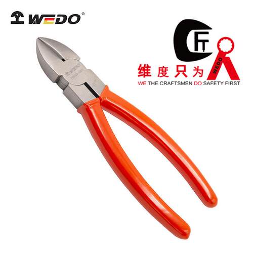 WEDO维度钛合金无磁工具斜口钳重量轻绿色金属无磁钳子TT5203