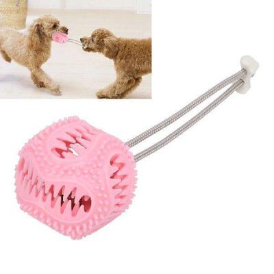 Dog Ball Toy With Rope Food Leakage Interactive Dog Toy Pet