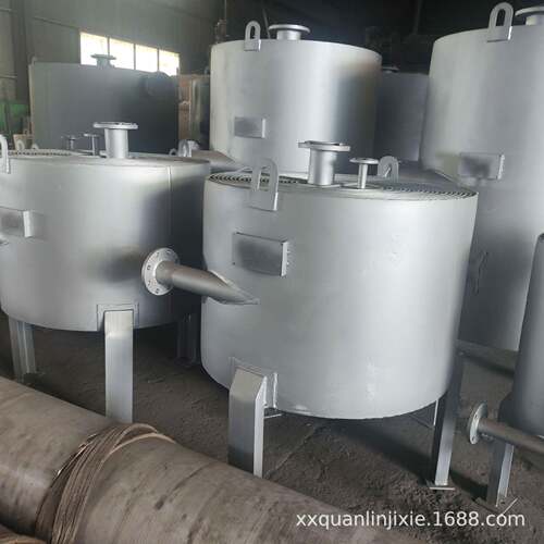 双螺旋板换热器螺旋板换热器立式化工换热设备不锈钢换热装置