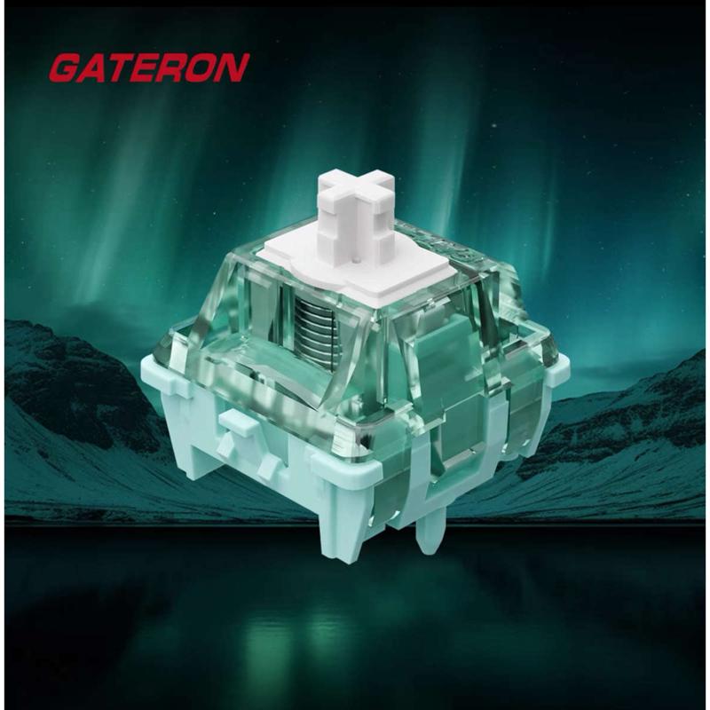 gateron佳达隆磁玉轴PRO可调节键程HIFI麻将音键盘开关wooting