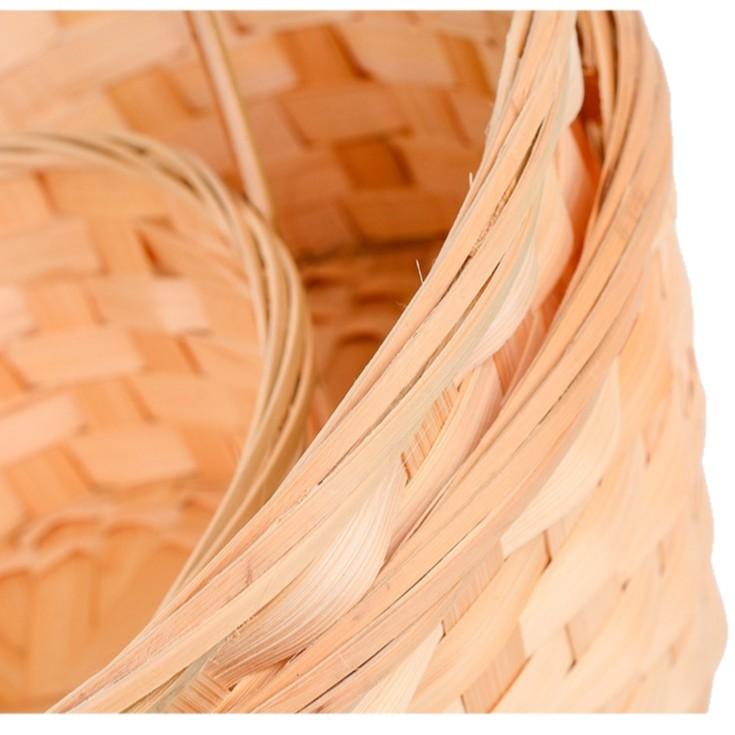 创意田园编织舞蹈花篮藤编脏衣篮