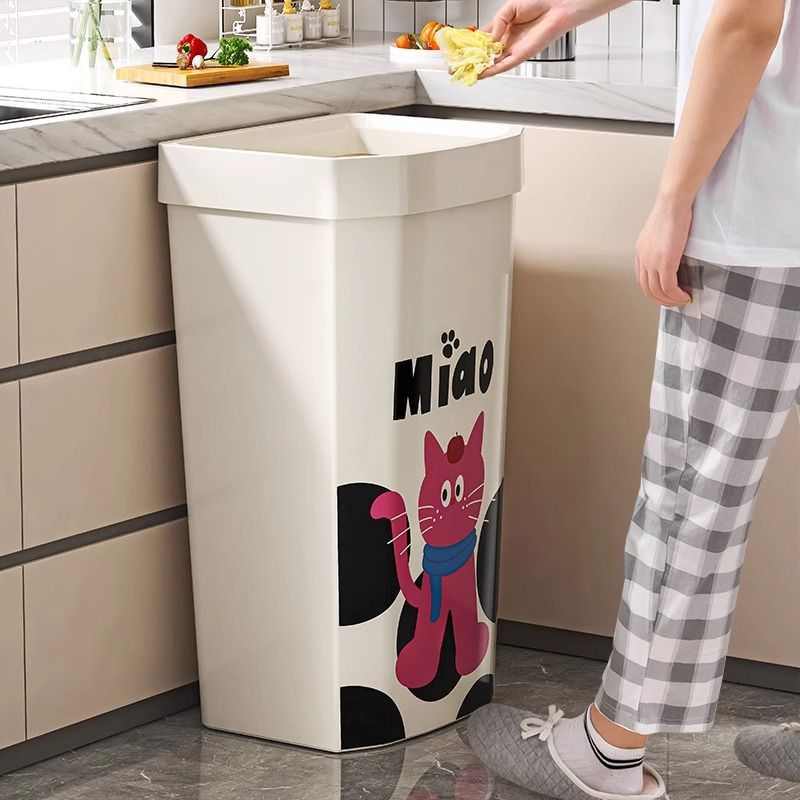 厨房垃圾桶家用大容量超大号卫生间客厅厨余免弯腰垃圾桶