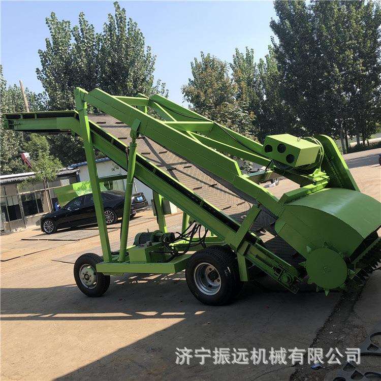 牛场机械化刨草机 羊场青储窖铲草车 发酵池牧场扒料机