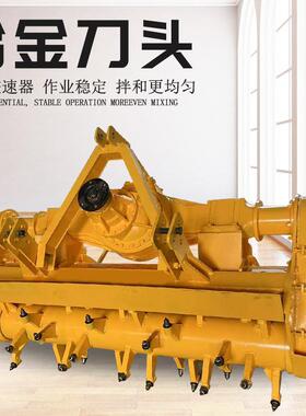 农村旧路翻新灰土拌合机碎石修路稳定土路拌机24A双排链条