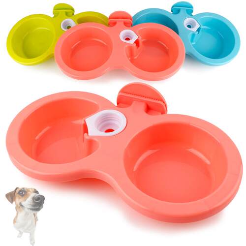 宠物碗塑料悬挂式饮水器狗狗喂食器挂笼狗碗双碗宠物用品厂家