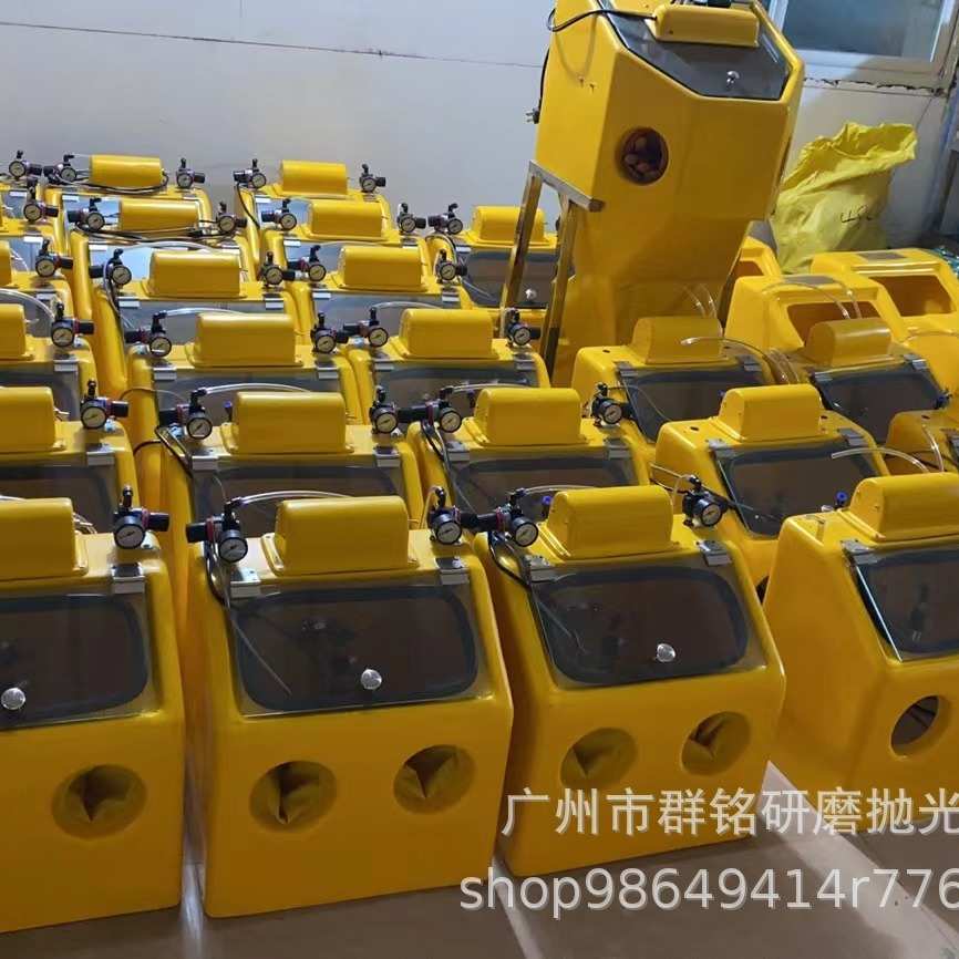 供应小型箱式喷砂机  湿试喷砂 纤维材质 可防静电 手动喷砂机