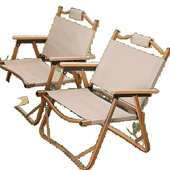 便携户外露营沙滩椅折叠写生椅克烧烤钓鱼休闲加厚椅子米特椅靠背