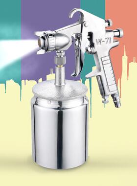 酷驹w-71油漆喷枪喷漆枪气动工具家用喷涂喷雾器涂料气动喷枪