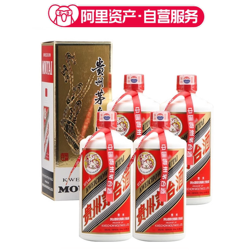2004年53度500ML飞天牌茅台酒（4瓶装）
