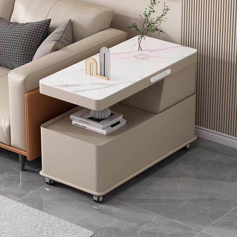轻奢极简客厅沙发边柜可移动小茶几小公寓现代简约多功能边桌推车