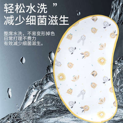 儿童枕席睡眠婴儿宝宝方程式博士N3乳胶A类冰丝枕头套凉席垫片夏