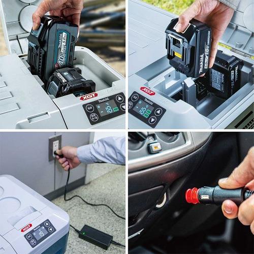 原装Mak牧ita热田CW001G冷二用保温VZR箱4压0V制冷加热18V多电220