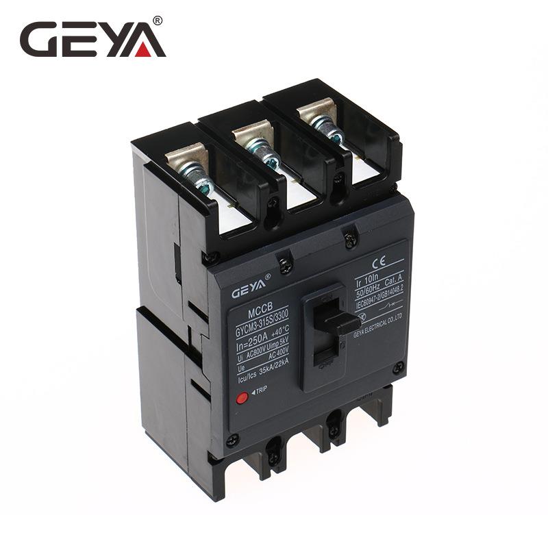 塑壳断路器GYCM3三相四线400A空气开关3p三项380V总闸4P开关250A