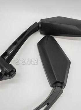 适用力刻318摩托车后视镜LK250T踏板LK300T左右倒车镜反光后视镜