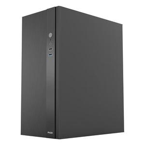 半岛铁盒Q15静音台式电脑小机箱0.8超厚迷你办公前置USB3.0便携式