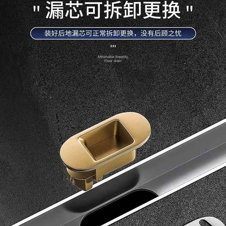 性极KT001窄地漏浴室卫线生间3防04锈不钢地漏臭地漏下水道防臭器