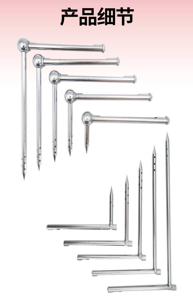 Термометр 厂家批发土壤地温计大棚地温计地表温度仪直角地温计农业测温计