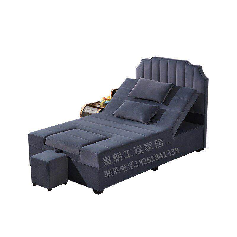 电动足浴足疗按摩沙发床洗脚泡脚按摩足疗一体床采耳洗浴中心沙发