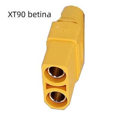 带加长线 XT90母头锂电瓶插头线大电流香蕉头母公带线航模连接器