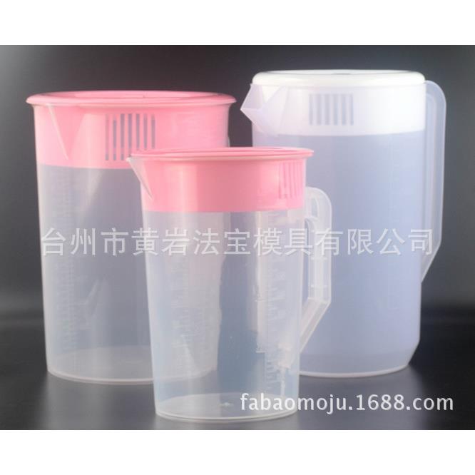 5L塑料冷水壶大容量带刻度凉水壶耐热透明5000ml凉水杯模具