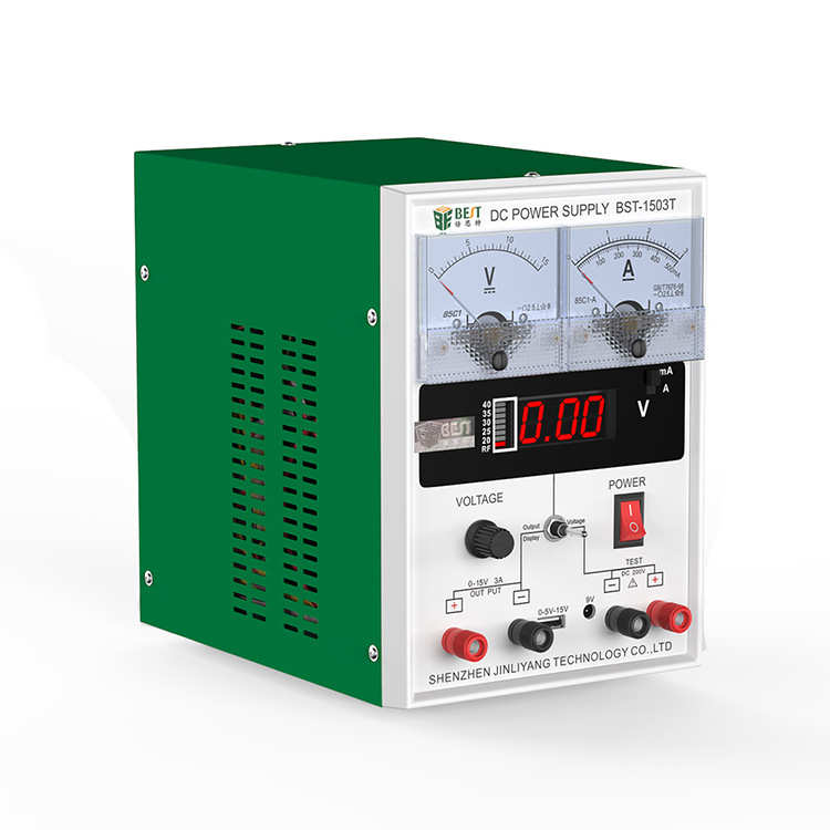 BST-1503T手机维修电源表信号测试手机专用维修数显可调稳压电源