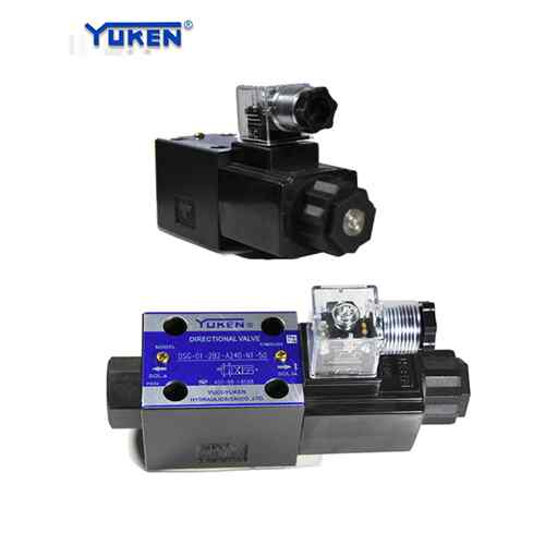 YUKEN榆次油研系列液压阀DSG-01单头2B2/2B3/2B60/A220电磁换向阀