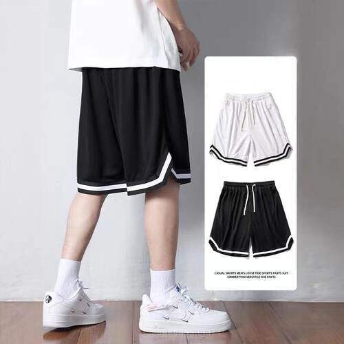 Men Basketball Shorts 3 Summer Fiber Wear Resistant Side