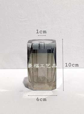 料家居，沐棉签液洗手，漱口杯瓶水晶和瓶饰品现代香薰蛊室