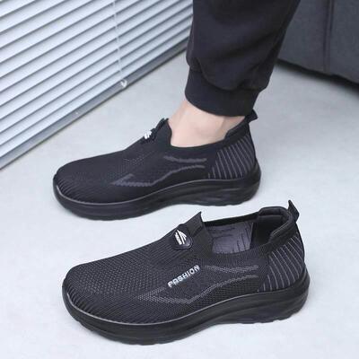 老北京中老年男士步鞋秋季布鞋软